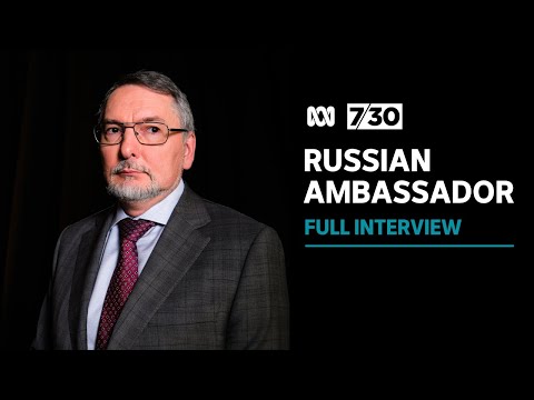 Russia&#039;s ambassador to Australia accuses International Criminal Court of bias | 7.30