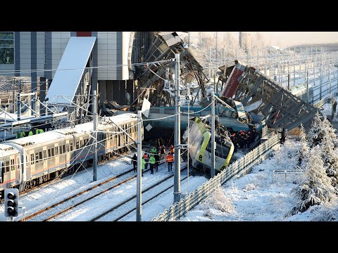 Ankara: Mindestens sieben Menschen sterben bei Zugunglück | DER SPIEGEL
