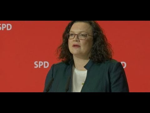 LANDTAGSWAHL IN BAYERN: Andrea Nahles - &quot;Kein Rückenwind aus Berlin&quot;
