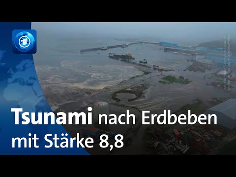 Nach Erdbeben im Pazifik: Tsunami trifft russische Halbinsel Kamtschatka