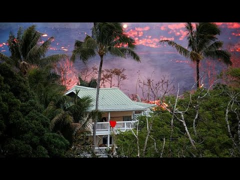 Hawaii: Vulkan Kilauea immer aktiver - Mann auf Balkon verletzt