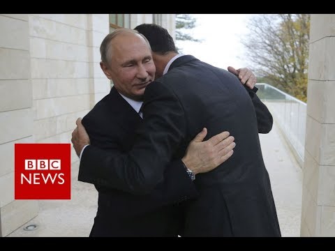 Russia&#039;s Putin visits Syria airbase and orders start of pullout - BBC News
