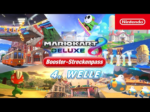 Welle 4 des Mario Kart 8 Deluxe – Booster-Streckenpasses erscheint am 9. März!