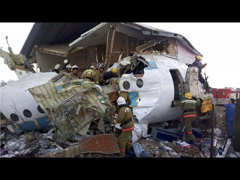 Flugzeugabsturz mit mindestens 15 Toten in Kasachstan