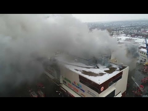 Dutzende Tote bei Feuer in russischem Einkaufszentrum