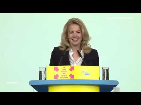 FDP-Parteitag: Wahl von Linda Teuteberg zur Generalsekretärin am 26.04.19