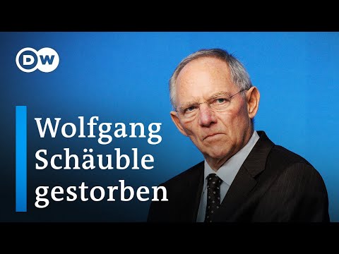 CDU-Politiker Wolfgang Schäuble stirbt mit 81 Jahren | DW Nachrichten