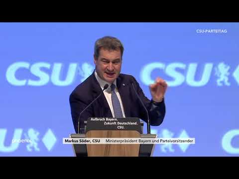 CSU-Parteitag: Rede von Parteichef Markus Söder