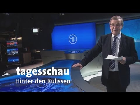 Hinter den Kulissen der tagesschau
