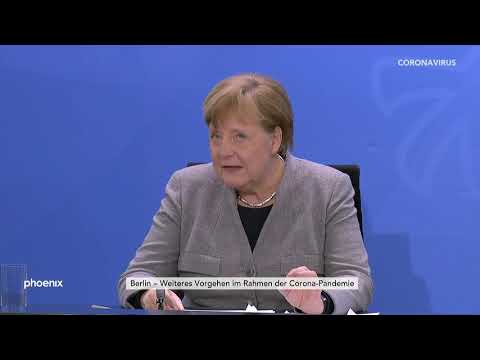 Corona-Krise: Wie geht es weiter? PK mit Angela Merkel