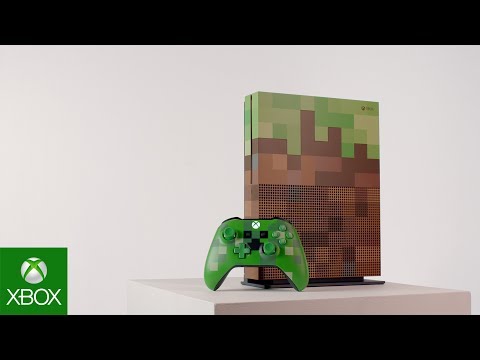 Xbox One S Minecraft Limited Edition – Gamescom 2017 – 4K Reveal