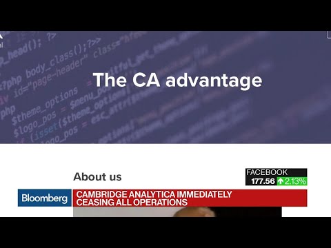 Cambridge Analytica Ceasing Operations Immediately
