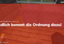 Endlich kommt die Ordnung dazu! | Minecraft | GAMESLIVE | 08.12.25