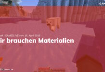 Wir brauchen Materialien | Minecraft | GAMESLIVE | 15.04.26