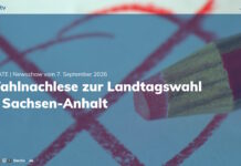 Wahlnachlese Sachsen-Anhalt, VW verkauft Werk in Osnabrück | UPDATE | 07.09.26