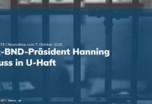 Ex-BND-Chef Hanning in U-Haft, NRWision wird eingestellt | UPDATE | 07.10.26