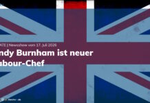 Burnham neuer Labour-Chef, Sendung zu Danger-Dan-Ausladung | UPDATE | 17.07.26