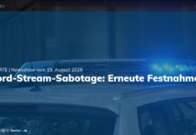 Festnahme in Nord-Stream-Sabotage, Sky/RTL-Abo-Pakete | UPDATE | 19.08.26